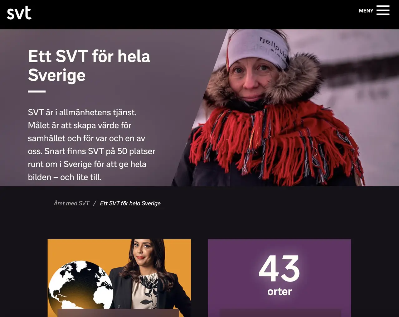 Året med SVT - Undersida