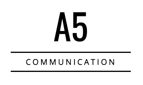 A5 communication logotyp